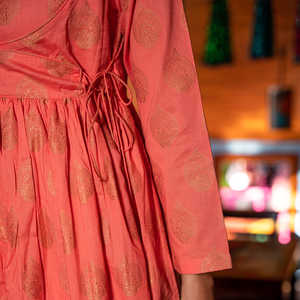 Chemise Jacquard Solide PS3376 1PC Robe de Cocktail Premium - Product Image 2