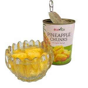 Directly use International Standard Best Rate Canned <b>Pineapple</b> Chunks In <b>Light</b> Syrup Customized Packaging - Product Image 6
