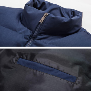 Dernier modèle de gilet matelassé personnalisé avec logo, veste d'équitation, vêtements d'hiver décontractés pour l'extérieur, gilet rembourré pour homme. - Product Image 6