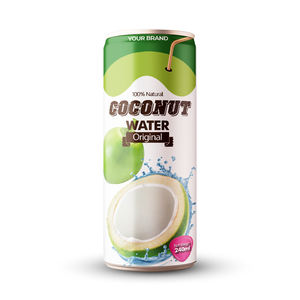 Bebida de Agua de Coco 100% Natural de Marca Privada, Diseño de Muestra Gratuita OEM, Bebida Tan Do en Latas de Aluminio de 250ml/330ml/500ml, Vietnam - Product Image 4