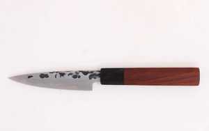 Couteau de cuisine ultra-affûté en acier à haute teneur en carbone forgé à la main avec manche traditionnel en bois de rose - Product Image 3