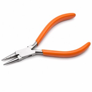 Groovy Looping Round <b>Nose</b> Jaws Pliers Jewelry Making Wire Loop Forming Tool Stainless Steel ZetomedPro - Product Image 4
