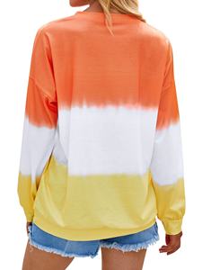 เสื้อสเวตเตอร์แขนยาวแบบระเหิด,เสื้อแฟชั่นสำหรับผู้หญิงใส่กลางแจ้งแบบลำลองแขนยาว - Product Image 2