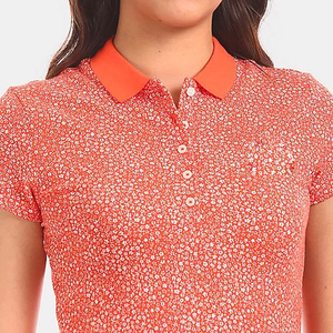 Women Short Sleeve Polo Shirt Stylish Casual Fashion Ladies Stripe Knit Polo Shirt Soft Breathable Apparel IN PAKISTAN - Product Image 6