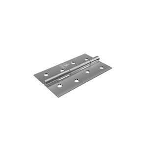 Charnière de meuble DKAY en acier inoxydable, 180 degrés, montage en surface, design minimaliste, durable, 4 trous par volet, composant de quincaillerie - Product Image 1
