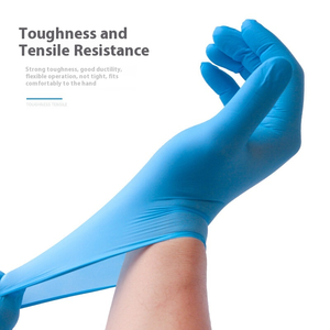 Gants médicaux jetables en nitrile, épaisseur 0,5 mm, longueur standard, stériles, qualité médicale pour chirurgie - Product Image 2
