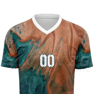 Diseño de Camiseta de Fútbol Personalizada, Calidad Premium, Transpirable, Ecológica, Ropa Deportiva de Manga Corta para Equipo, Entrenamiento, Partido, Aire Libre - Product Image 3