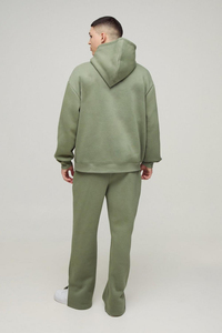 High Quality Baggy Sweatpants and Hoodies Set Blank <b>Plain</b> Jogging Suit French Terry Heavyweight <b>Tracksuit</b> Custom Sweat Suit Men - Product Image 2