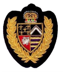 Insignias Bordadas a Mano con Hilo Metálico de Primera Calidad, Diseño Personalizado, Servicio OEM - Product Image 1