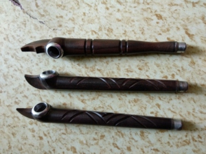 ไปป์โดคาทำมือจากไม้ ลายสัตว์ ทาสีธรรมชาติ งานฝีมือศิลปะสะสม ไปป์สำหรับสูบบุหรี่ ลายสีแดง เหลือง เขียว น้ำเงิน - Product Image 5