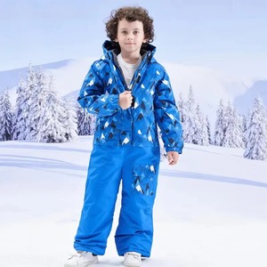 Ensemble de veste de ski et de snowboard pour homme de haute qualité avec logo personnalisé, imperméable, coupe-vent, grande taille, coutures thermosoudées, fermeture éclair - Product Image 2