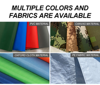 Tente dôme en tissu de coton personnalisable, couleur kaki, 3-4 personnes, idéale pour les activités familiales en plein air comme le camping, directement de l'usine.