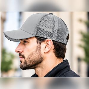 Casquette Trucker Personnalisable Homme et Femme – Toile Avant, Filet Arrière, Visière Courbe, Logo Brodé – Style Streetwear - Product Image 5