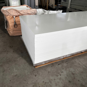 White PVC Foam Board <b>Sheet</b> 12mm Thickness 0.6g/cm Density Food Grade High Rigidity Heat/Fire Resistant for Kitchen Backsplash - Product Image 2