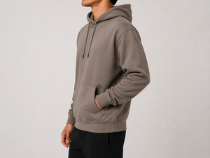 เสื้อฮู้ดดี้ผ้าฝ้ายผสมขนแกะแบบสวมหัว ไซส์ใหญ่พิเศษ สั่งทำได้ตามต้องการ พร้อมปักโลโก้ด้านหน้าสำหรับผู้หญิง - Product Image 2