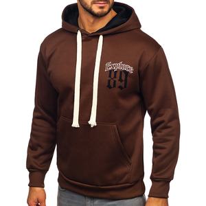 Sudadera con capucha S 100% algodón personalizada, sudadera de invierno de 420gsm, Jersey extragrande con estampado digital, forro polar largo en la espalda, estampado de logotipo - Product Image 2