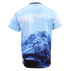 เสื้อยืดซับลิเมชั่นคุณภาพสูงสำหรับผู้ชาย เหมาะสำหรับงานพิมพ์ตามสั่ง ลายเต็มตัว หรือสำหรับธุรกิจค้าปลีกแฟชั่น - Product Image 6