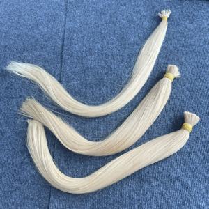 Vendedores de cabello camboyanos crudos de un solo donante Qhair No se desprende cabello crudo 613 mechones de cabello a granel recto de hueso de Qhair - Product Image 4