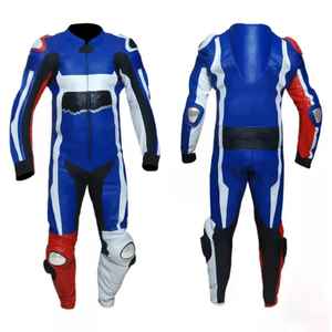 ชุดแข่งรถมอเตอร์ไซค์หนังแท้ ขายส่ง ออกแบบตามสั่ง ชุดป้องกันสำหรับนักขี่มอเตอร์ไซค์ ขายส่ง ชุดแข่งรถมอเตอร์ไซค์แบบชิ้นเดียว - Product Image 6