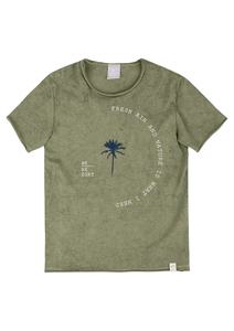 Camiseta de Manga Corta para Hombre, 100% Algodón, 180G, Etiqueta Personalizada, Logotipo Serigrafiado, Tejido de Punto Ecológico Antiencogimiento - Product Image 6