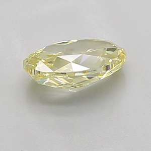 Diamant Jaune Fantaisie de 1,03 Carat, Taille Ovale, Polissage Excellent, Clarté VS1, Cultivé en Laboratoire, Certifié IGI, Pierre Précieuse Brillante et Scintillante - Product Image 4
