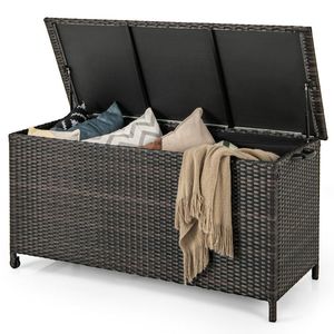 Contenitore di Stoccaggio da 85 Galloni per Interni ed Esterni con Rivestimento Impermeabile e Ruote Universali, Prodotto Versatile per Casa e Ufficio - Product Image 3