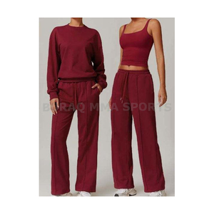 Conjunto deportivo de dos piezas para mujer, chándal con cremallera y manga larga, ropa deportiva - Product Image 5