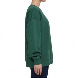 เสื้อสเวตเชิ้ตคอกลมทรงโอเวอร์ไซส์ ยูนิเซ็กซ์ รุ่นใหม่ปี 2026 ผ้าหนา 350 GSM ระบายอากาศได้ดี ไซส์พลัส  รับสกรีนโลโก้ตามสั่ง (MOQ) สไตล์สตรีทแวร์ - Product Image 2