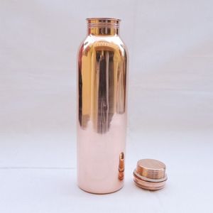 Antique <b>Copper</b> Double Wall Portable 950ml Pure <b>Copper</b> Ayurvedic <b>Drinking</b> <b>Bottle</b> for Outdoor & Home Use - Product Image 6