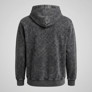 Compre Sudaderas con Capucha OEM ODM con Lavado Ácido para Hombre, Sudaderas Personalizadas Estilo Vintage, Sudaderas Básicas 100% Algodón, Sudaderas con Capucha de Mezcla de Algodón - Product Image 2