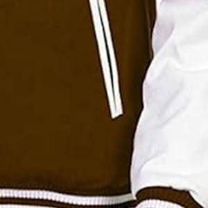 Veste universitaire d'hiver boutonnée pour hommes, veste universitaire personnalisée avec logo du nom de l'équipe, veste de baseball - Product Image 5