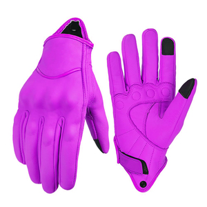 Nuevos Guantes de Motocicleta de Piel Sintética PU de Alta Calidad al por Mayor, Personalizados, Casuales, Deportivos, Impermeables y Transpirables - Product Image 1
