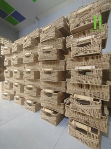 Paniers de cirque en papier durables et agréables Nouveau design OEM Acceptable Organisateur de jouets pour enfants Paniers de rangement tissés faits à la main du Vietnam - Product Image 3