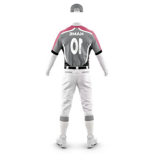 Uniforme de Béisbol Personalizado para Hombre, Venta de Fábrica, con Logotipo y Números Impresos, Kit Completo para Ropa Deportiva, Uniforme de Béisbol para Adultos - Product Image 6