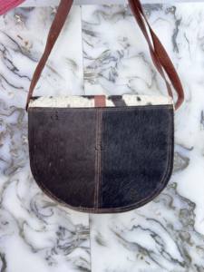 Sac à bandoulière pour femme en cuir de vachette véritable, style western, nouveau design, sac à main bohème élégant multi-usages - Product Image 5