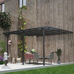 Tenda da Gazebo da esterno con struttura regolabile in alluminio 14.5x10 con protezione UV e Gazebo e pergolato - Product Image 2
