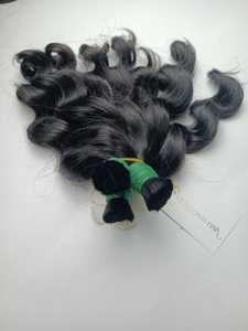 Cheveux vierges vietnamiens bruts de meilleure qualité, super doublement étirés, cheveux naturels ondulés d'un seul donneur de qualité supérieure - Product Image 5