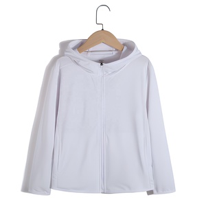เสื้อแจ็คเก็ตป้องกันแสงแดด UPF50+ สำหรับผู้หญิง มีฮู้ด แขนยาว สีพื้น ปิดด้วยซิป ป้องกันรังสียูวี เหมาะสำหรับใส่กลางแจ้ง - Product Image 2