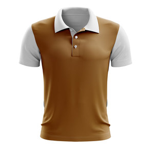 Camiseta de Golf Personalizada 100% Algodón, Tejido de Punto Transpirable para Sublimación, Ropa de Equitación para Hombre - Product Image 1