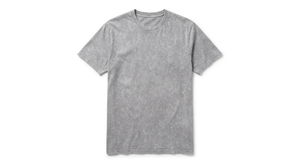 T-shirt Homme Vintage Délavé à l'Acide de Haute Qualité, Coton Vieilli, Coupe Oversize Épaules Tombantes, Basique Streetwear Essentiel - Product Image 1