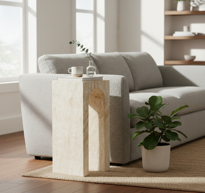 Table d'appoint gigogne en marbre de style Mid-Century Modern pour le marché B2B en Inde - Product Image 3