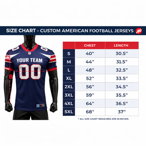 Camiseta de Fútbol Americano, Cuello en V, Corte Atlético, Personalizada, Sublimada y Bordada, 100% Poliéster, Secado Rápido, Transpirable - Product Image 5