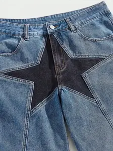 Pantalones Cortos de Lona 100% Algodón para Hombre, Cintura Elástica Media, Diseño Sólido, Secado Rápido, Ligeros, Casuales, para Fitness - Product Image 5