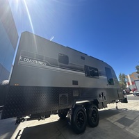 Caravane pliante moderne légère pour 4 personnes, conforme aux normes australiennes, avec suspension indépendante