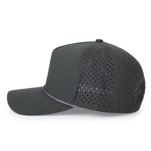 Gorra de Béisbol de Secado Rápido, Ajustable, con Malla, Tipo Trucker, 100% Poliéster, Rayada, Resistente al Agua, para Hombres y Mujeres, Uso en Exteriores - Product Image 3