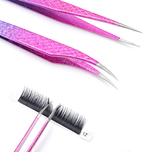 Kits de Pinzas para Pestañas, Herramientas Portátiles para Extensión de Pestañas con Estuche de Almacenamiento - Product Image 6