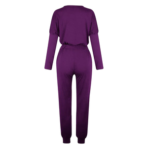 Long Sleeve Jacket Tracksuit High Quality Women's Tracksuit Sport 2-piece Set With Custom Logo Breathable Hooded Winter Jogging - Product Image 1