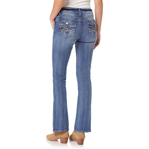 Latest Trending High Quality Women's Regular Fit <b>Elastic</b> <b>Waist</b> <b>Jeans</b> Casual Distressed Wash Summer Denim Fabric Pants <b>Waist</b> Logo - Product Image 6