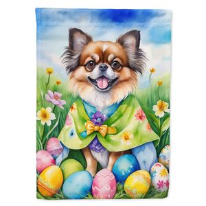 ธงไข่อีสเตอร์แบบทิเบตล่าไข่ในสวนกล่องจดหมายหลากสีสำหรับตกแต่งลานระเบียงงานศิลปะสำหรับเตียงดอกไม้ขนาดเล็ก - Product Image 1