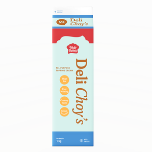 Crème non laitière de haute qualité en gros pour la cuisine et la pâtisserie, marque Deli Choy's, 1KG, certifiée HALAL, vente chaude, fabrication OEM/ODM en usine - Product Image 1